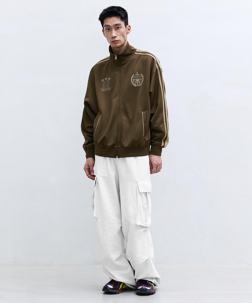 FILLUMINATE Easy Cargo Sweatpants - Light Grey