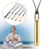 For Breathing Exercises Mindful Breathing Necklace Stress Anxiety Whistle Necklace Daliy Wear