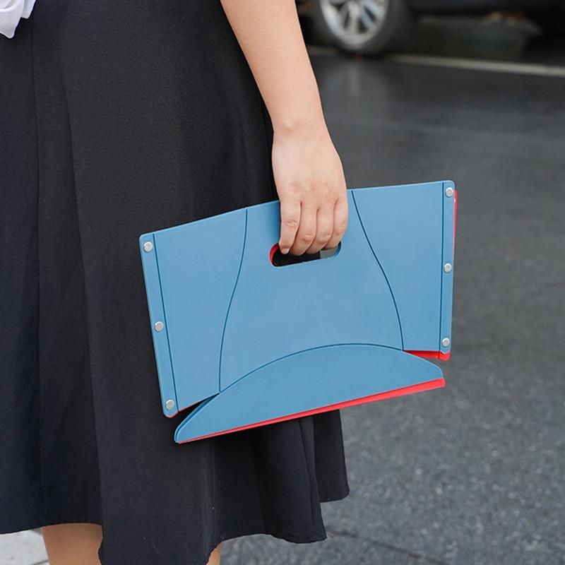 Складная скамейка для рыбалки на открытом воздухе, портативный дорожный стул, креативный бумажный табурет, сверхлегкий портативный табурет для студентов, новый