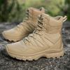 Large Size Outdoor Field Training Battlefield Tactical Shoes Training Mountaineering Hiking Combat Boots