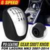 Car Gear Shift Knob Lever Stick Handball PU Leather For Renault Laguna Mk3 2007 2008 2009 2010 2011 2012 2013 2014