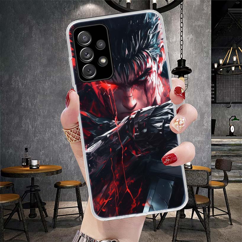 G-Guts B-Berserks Аниме Мягкий Чехол Для Телефона Для Samsung Galaxy S22 S23 S24 S25 Edge S26 Ultra S20 FE S21 Plus + Fundas Coque Galaxy
