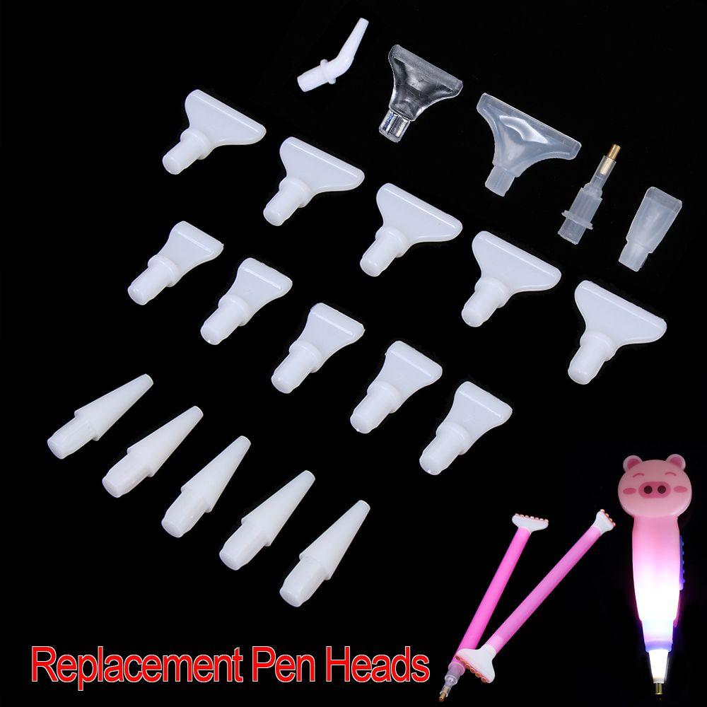Quick Cases Tool Embroidery Cross Stitch Point Drill Pen Diamond Painting Pen Tools Pen Heads