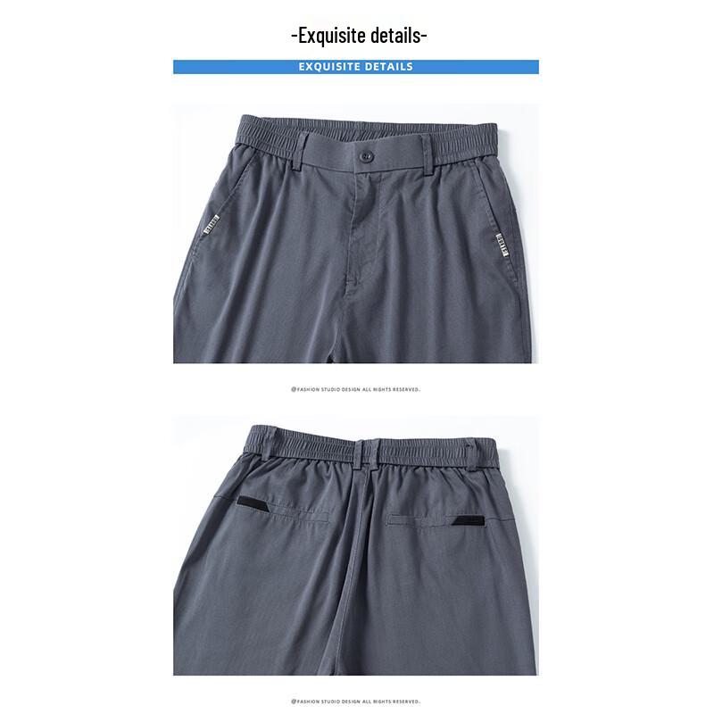 Pierre Cardin Мужские дышащие повседневные брюки прямого кроя