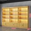 High-End Multi-Layer Wine and Cigarette Display Cabinet for Stores
