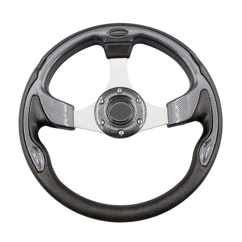 Golf Cart Steering Wheel Aluminum + PU for Club Car Ezgo for 10.6" ID