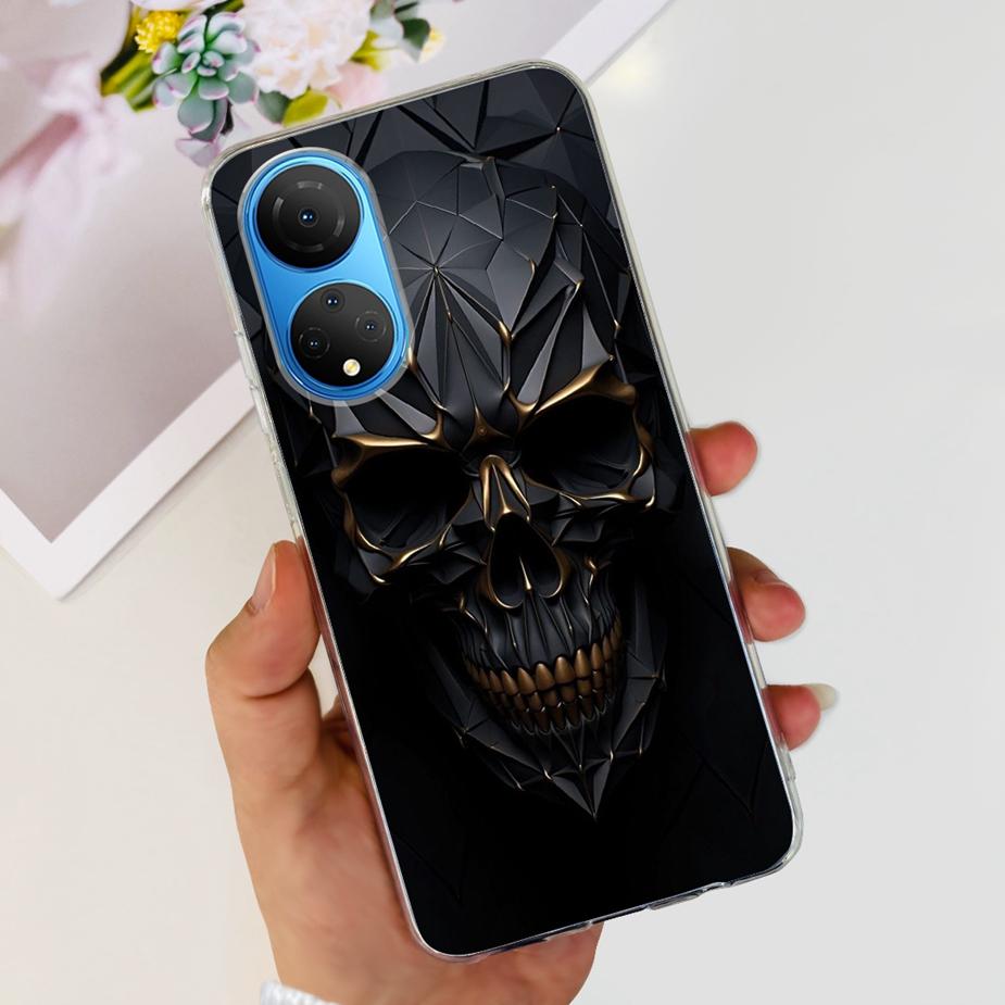 Чехол для Honor X7 X7a X7b Милый Модный Расписной Чехол Мягкий Силиконовый Чехол для Телефона Для Honor X7a X 7b HonorX7 HonorX7a HonorX7b Оболочка