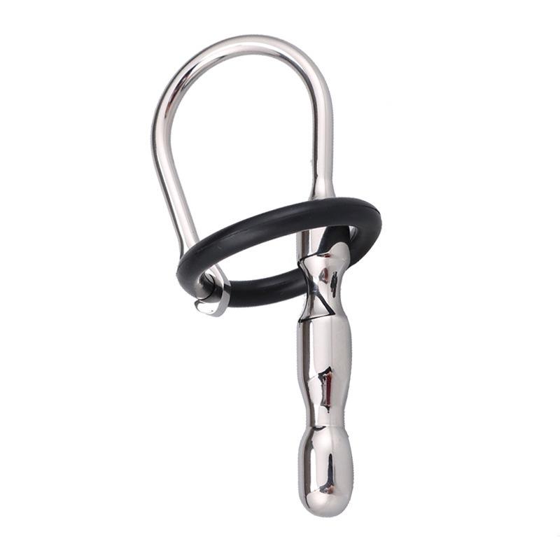 Men's Small Metal Urethral Plug Dilator for Erotic Gay Masturbation