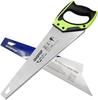 14"/16"/18" Hand Saw 11 TPI Fine-Cut Soft-Grip Hardpoint Handsaw Perfect for Sawing Trimming Gardening Cutting Wood Drywall Plastic Pipes