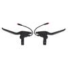 Electric Scooter Brake Shifter Left Right Anti Slip Rubber Metal with 2pin Waterproof Connector Brake Handle for KUGOO