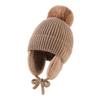 New Autumn/Winter Knitted Children's Hats: Cozy, Ear-Protecting Wool Caps for Babies