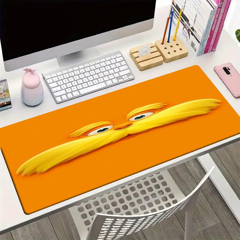 The Lorax Theme Mouse Pad, Non Slip Rubber Base, Multifunctional Office & Home Decor, Perfect for Workspace Personalization.
