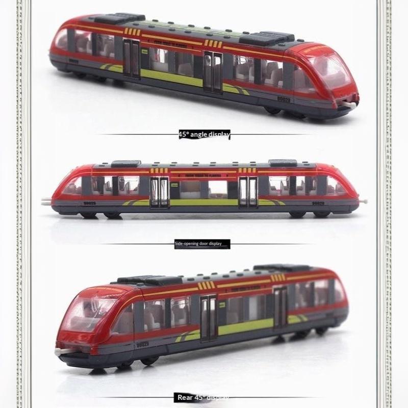 Сплав Модель Метро Игрушка Скользящая Симуляция Модель Поезда Метро Цветная Детская Образовательная Игрушка Для Детей Игра Коллекция Подарок
