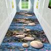 3D Corridor Carpet Minimalist Home Living Room Hallway Carpet Spliced Long Corridor Floor Mats