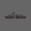 NIGHT DRIVES JDM windshield side window body modification personality pull flower waterproof car sticker motorcycle  car sticker