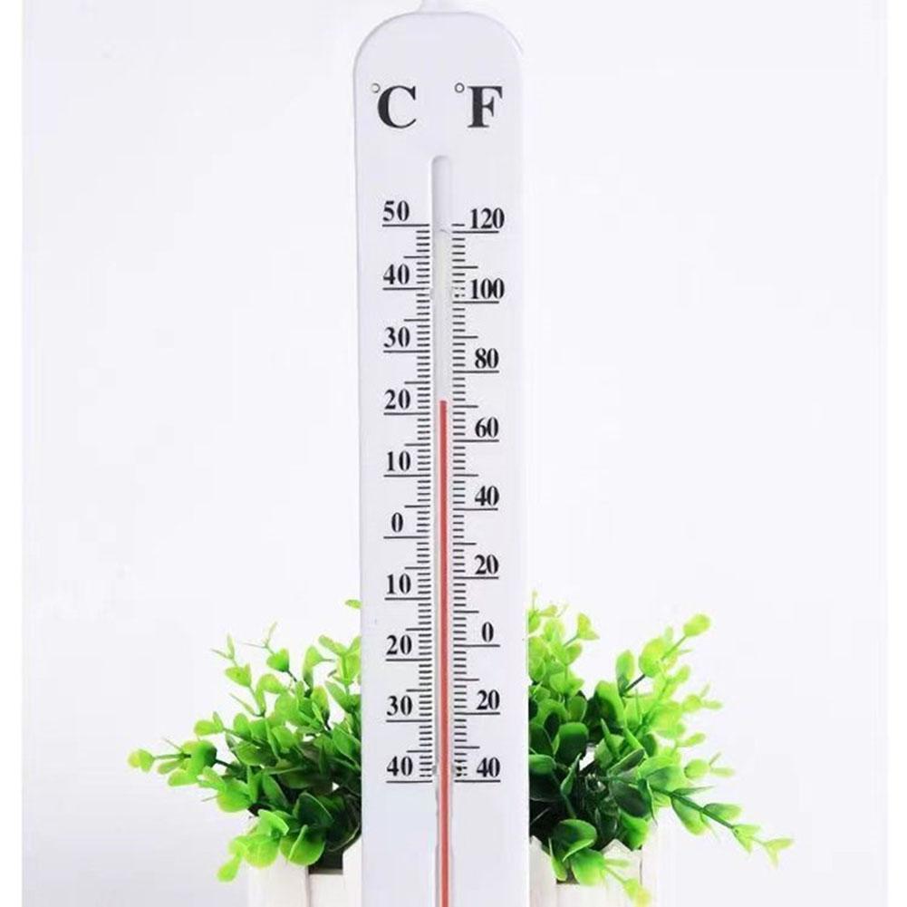 2 шт. Термометр от -40 до 120 F Печатная шкала от -40 до 50 C Садовый декор Показания в Фаренгейтах Для сада Теплицы
