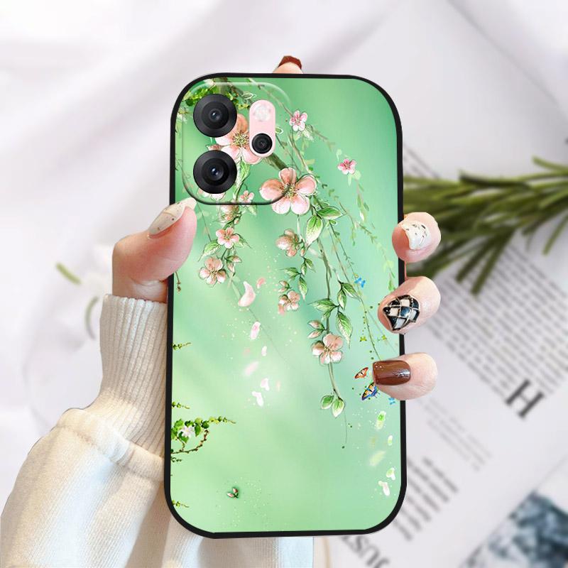 Case For OPPO Reno 14 Pro Reno14 F 5G Soft Silicone TPU Cases Shockproof Back Cover For Oppo Reno 14pro 14F Phone Case Bumper
