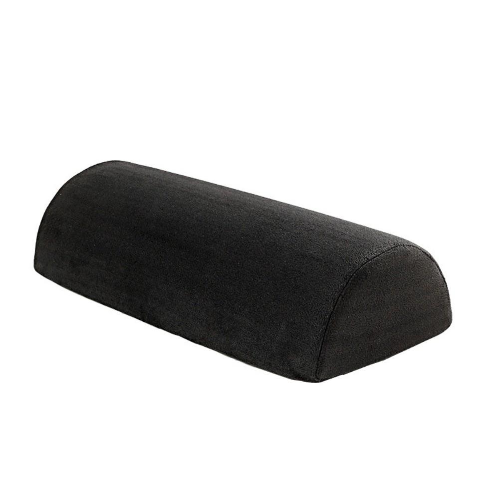 Half Cylinder Half Moon Bolster Pillow Removable Cover Semi-Roll Knee Pillow Home Use