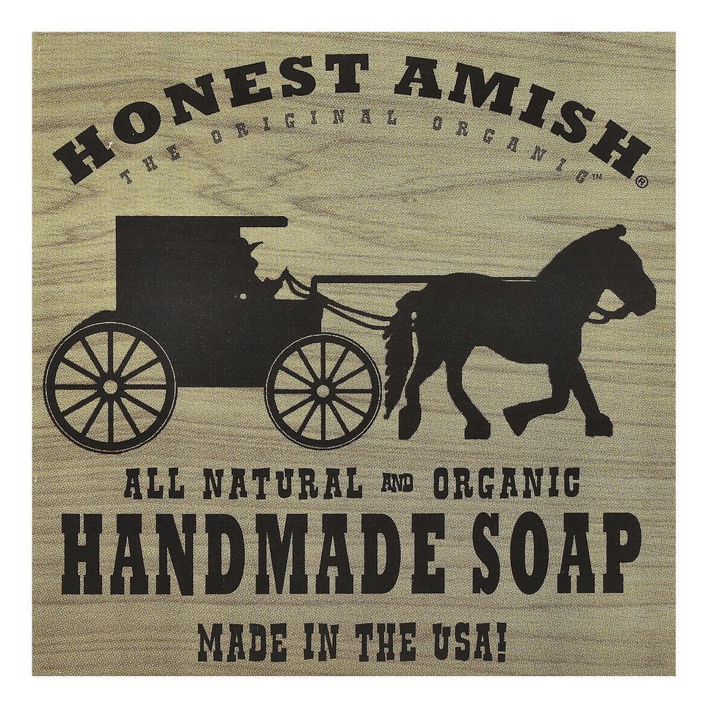 Honest Amish Handmade Bar Soap, Fisherman's Licorice, 1 Count