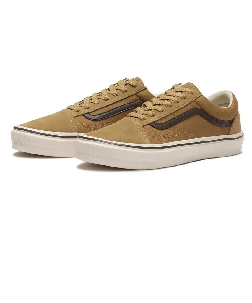 672835-0008 Vans Old Skool Lite "Бежевый/Коричневый" (V36 ЛАЙТ) (Мужской)