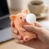Squishy Pig Stress Relief Toy Soft Squeeze Bubble Popping Sensory Toy for Kids and Adults Slow Rising PU Foam Fidget Toy