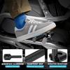 Motorcycle Highway Foot Pegs Adventure Footpegs 7/8"-1.25" Crash Bar Rest Pedal CNC Universal For KLR 650 DR650 XR650L TW200 CRF300L 390/790/890/1290