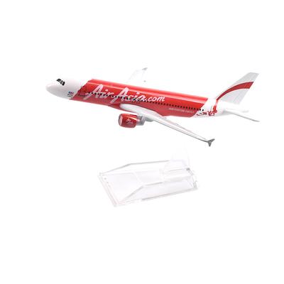Масштаб 1/400 16 см Азиатская Авиация Самолет A320 Модель Самолета Литой Металлический Самолет