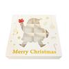 1Pcs Chocolates Cake 16 Grids Christmas Candy Box Window Box Packing Box Baking Gift Box