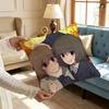 OOnewheatmark Will and Mike Anime Pillow Covers Cartoon Sofa Decorative Home Doublesided Printing Short Plush Cushion Cover
