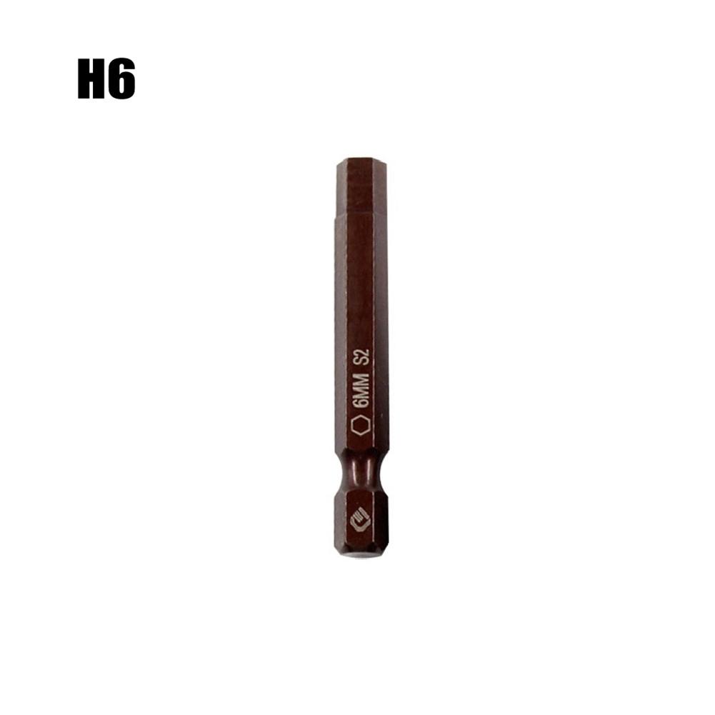 Hexagon Screwdriver Bit Vanadium Steel 50mm Durability