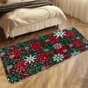 Christmas Theme Soft Carpet, Living Room Bedroom Home Decor Carpet Garden Lawn Carpet Kitchen Kids Bedroom Mat New Year Present