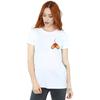 Disney Womens/Ladies Mickey Mouse Backside Breast Print Cotton Boyfriend T-Shirt