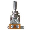 Scud Toggle Switch, Vertical, Chrome Parts, Made In Japan, YM-T20C