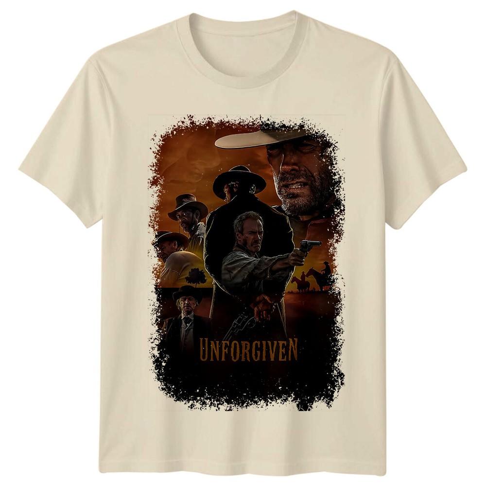 Unforgiven 1992 Movie Poster Inspired Tshirt Retro Classic 90s Tee Unisex