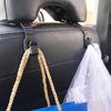 Универсальный крючок на спинку сиденья автомобиля, вешалка на подголовник для сумки, мешочка, одежды, крючки для подвешивания, держатель для хранения на подголовнике, автоаксессуары P3K9