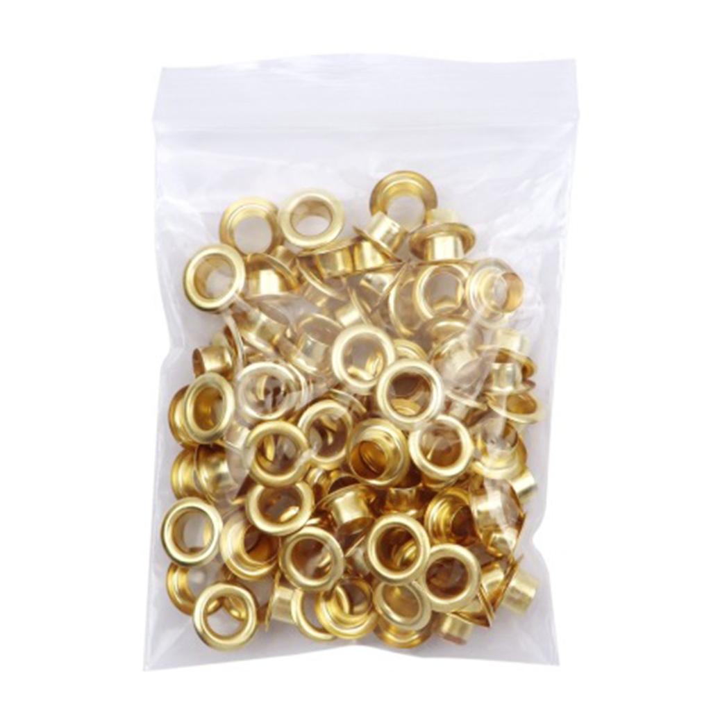 Профессиональный набор плоскогубцев для пробивки отверстий с люверсами 100 люверсов Металлический инструмент с люверсами для ткани, кожи, ремней, холщовой обуви, Инструменты для пробивки