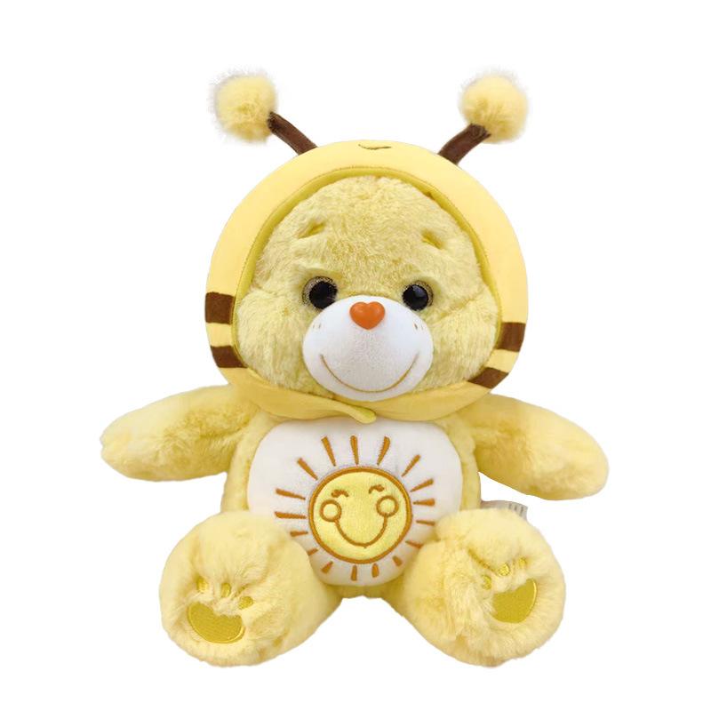 Плюшевые игрушки-капибары-кролики Care Bears, мягкие и милые животные, набивные куклы, подарок на день рождения для мальчиков и девочек, подушка для сна