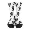 Смешные носки 67 Crew Socks Six Seven Ice Cream Drips Socks 6 7 Мем Повседневные носки для женщин мужчин Уличная одежда для тренировок
