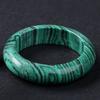 Obsidian Stone Crystal Stone Band Rings Natural Crystal Jewelry Finger Ring Minimalist Ring  Women