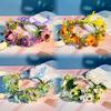 Flower Flower Wreath Adjustable Ribbon Garland Headpiece Hair Accessories  Photoshoots Props
