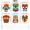 Theme Mask Hawaiian For Halloween Party Decorations Role Play Stage Performance