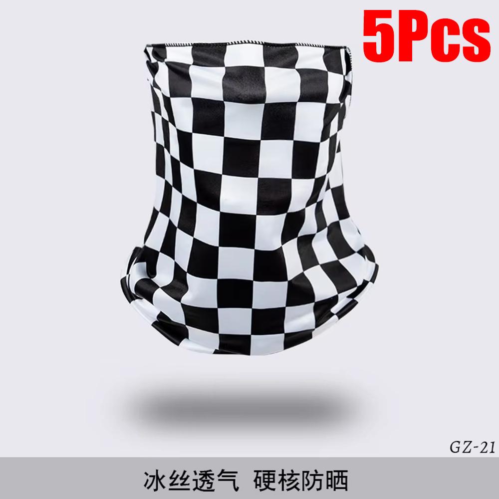 Xiaomi Outdoor Cycling Face Mask Motorcycle Neck Protection Checkered Grid Windproof Anti UV Scarf Men Women Riding Cover
