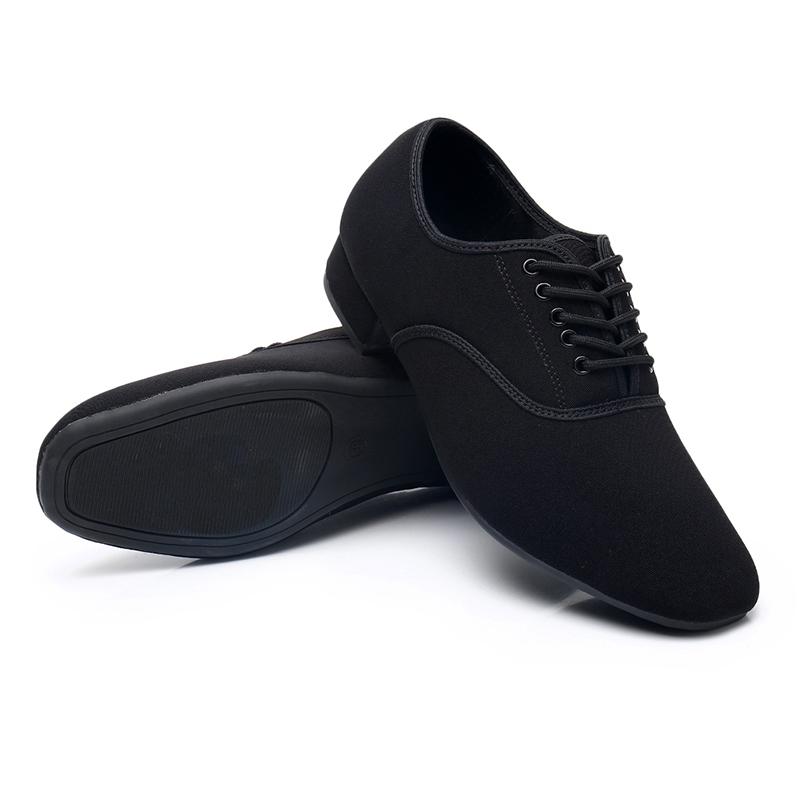 Мужская современная обувь для бальных танцев на низком каблуке 2,5 см, стандартная танцевальная обувь на открытом воздухе