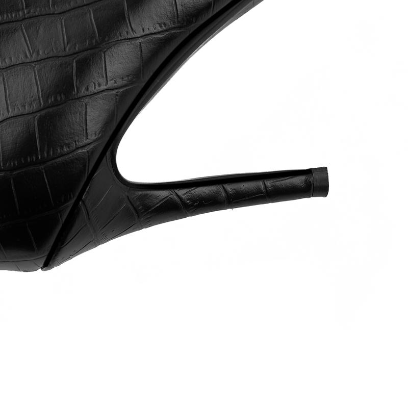 Модные новые облегающие ботильоны Kaky на высоком каблуке с острым носком, женские ботфорты больших размеров 44 45 46