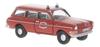 Premium ClassiXXs VW Type 3 1600 Station Wagon Fire Brigade Finished Model 1/87