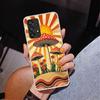Boho Hippy Mushroom Sunrise Phone Case For Samsung Galaxy A52 A32 A22 A12 A51 A31 A50S A30S A20S A10S Note 20 Ultra 10 Plus S10
