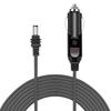 DC Car Power Cable for Mini IP68 Water Proof 6.6ft Length 18AWG Car Charger Power Supply Cord for