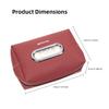 NRZV5 For Mercedes Benz AMG Car Interior Tissue Box Suede Fabric Rear Seat Back Tissue Bag  Accessories Car Decal W214 W205 W204 W206