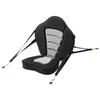 Kayak Seat, 1 Pack 65 mm Thick, Universal Paddle Board Seat with Back Support, Sit-on-Top Soft Padded Cushion with Storage Bag & Adjustable Straps for