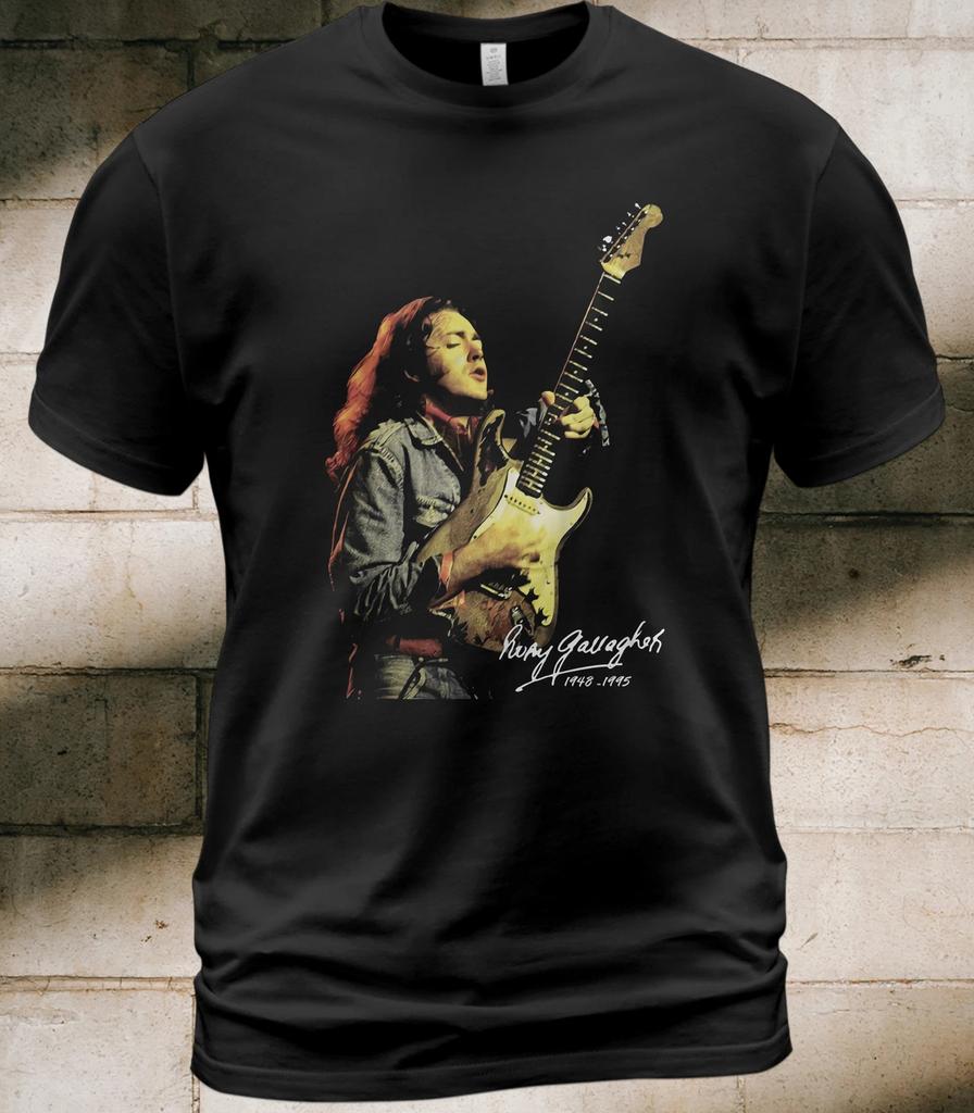 Cotton T-Shirt The Best of Rory Gallagher Tee Top Priority Fresh Evidence